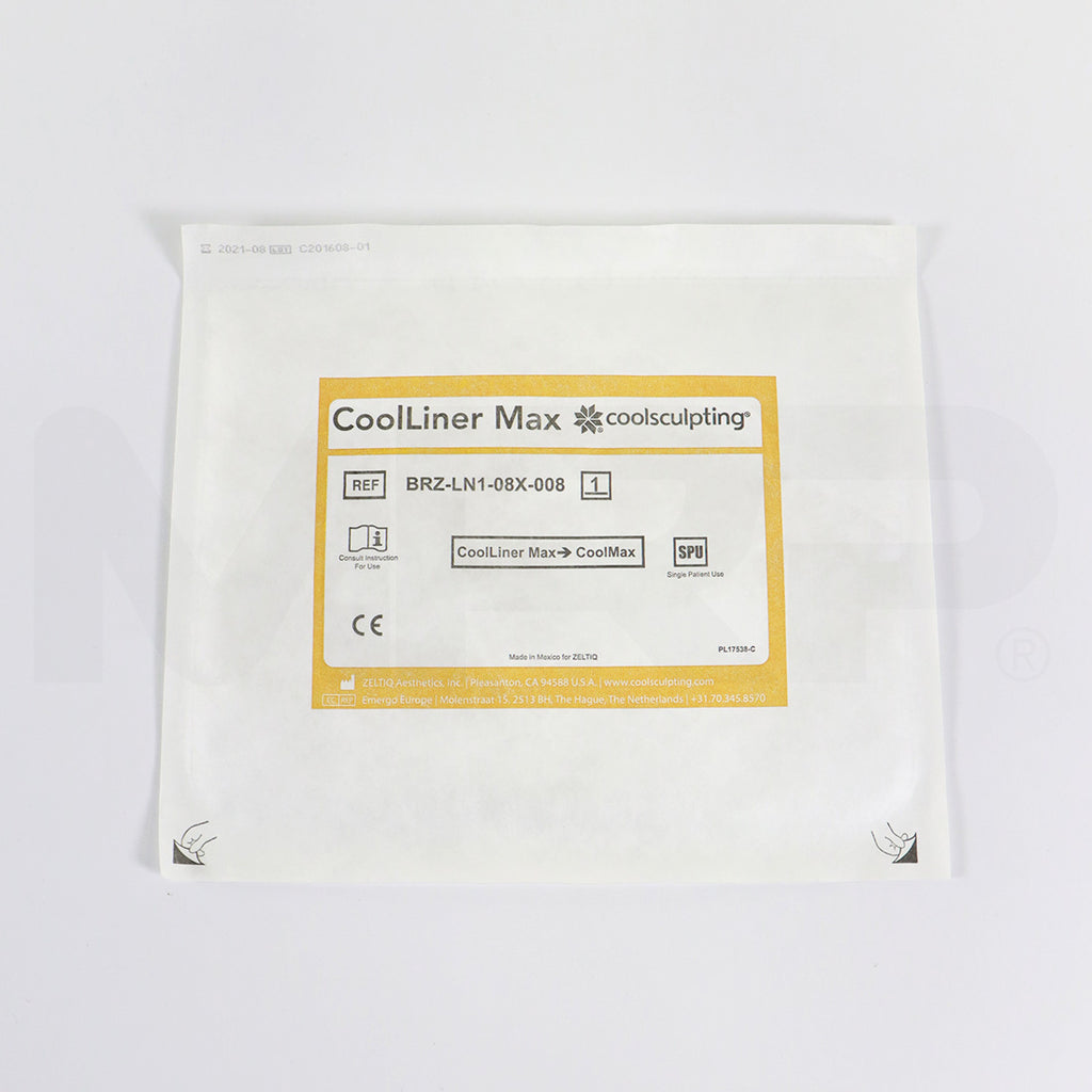 Zeltiq CoolSculpting CoolLiner Max BRZ-LN1-08X-008 Liners, EXP 08/2021 8-Pack