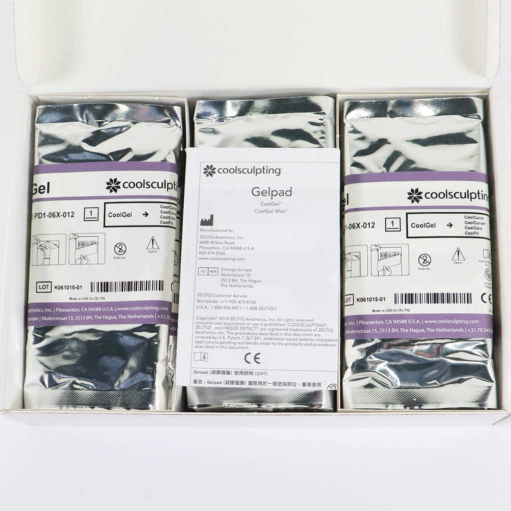 Zeltiq CoolSculpting CoolGel BRZ-PD1-06X-012, EXP 06/2018 12-Pack