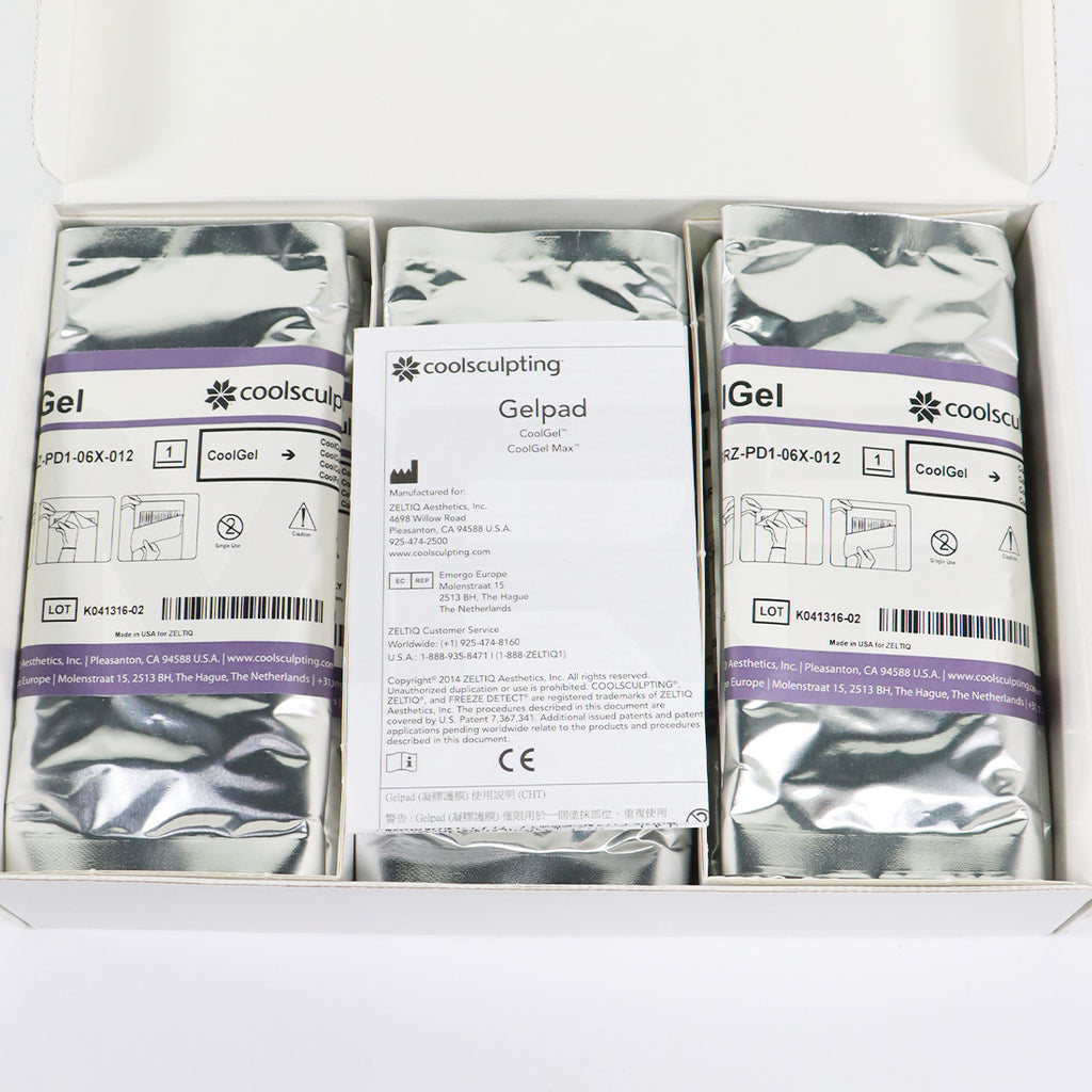 Zeltiq CoolSculpting CoolGel BRZ-PD1-06X-012, EXP 05/2019 12-Pack