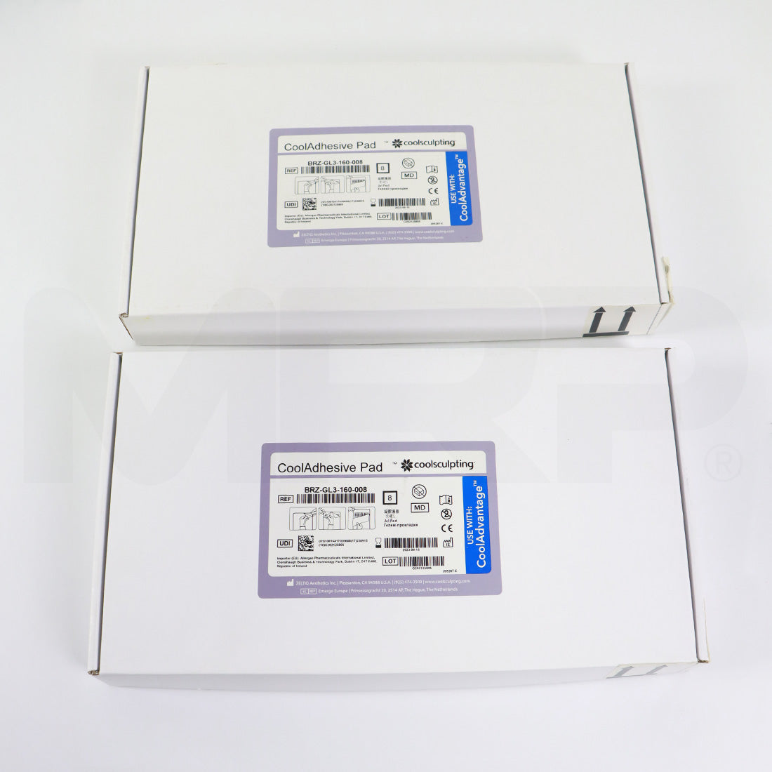 Zeltiq CoolSculpting CoolAdhesive Pad BRZ-GL3-160-008 / 8-Pack - EXPIRED
