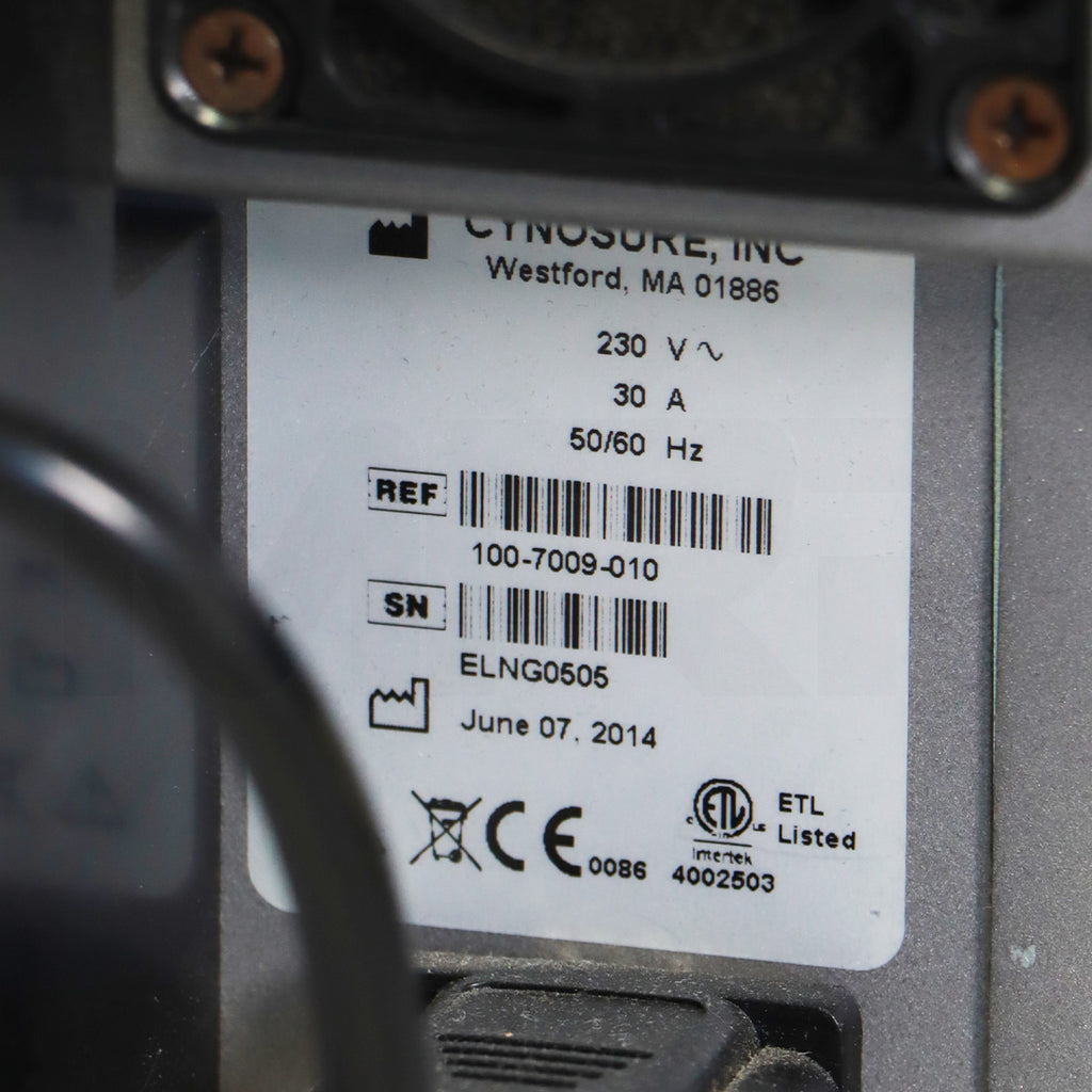 2014 Cynosure Elite MPX Laser 755/1064nm With IPL And Built-In Zimmer