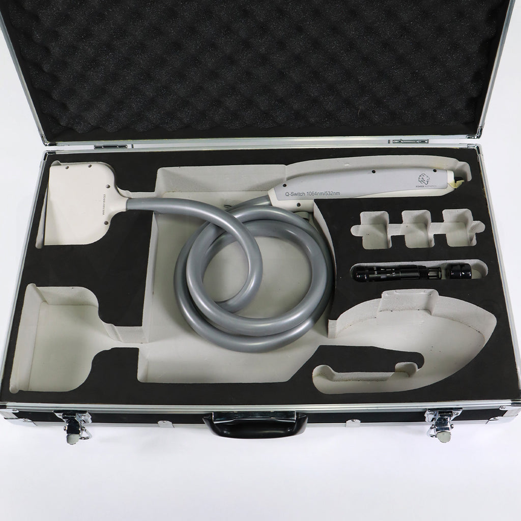 Rohrer Aesthetics Spectrum Q-Switch Laser 1064nm/532nm Handpiece & Case