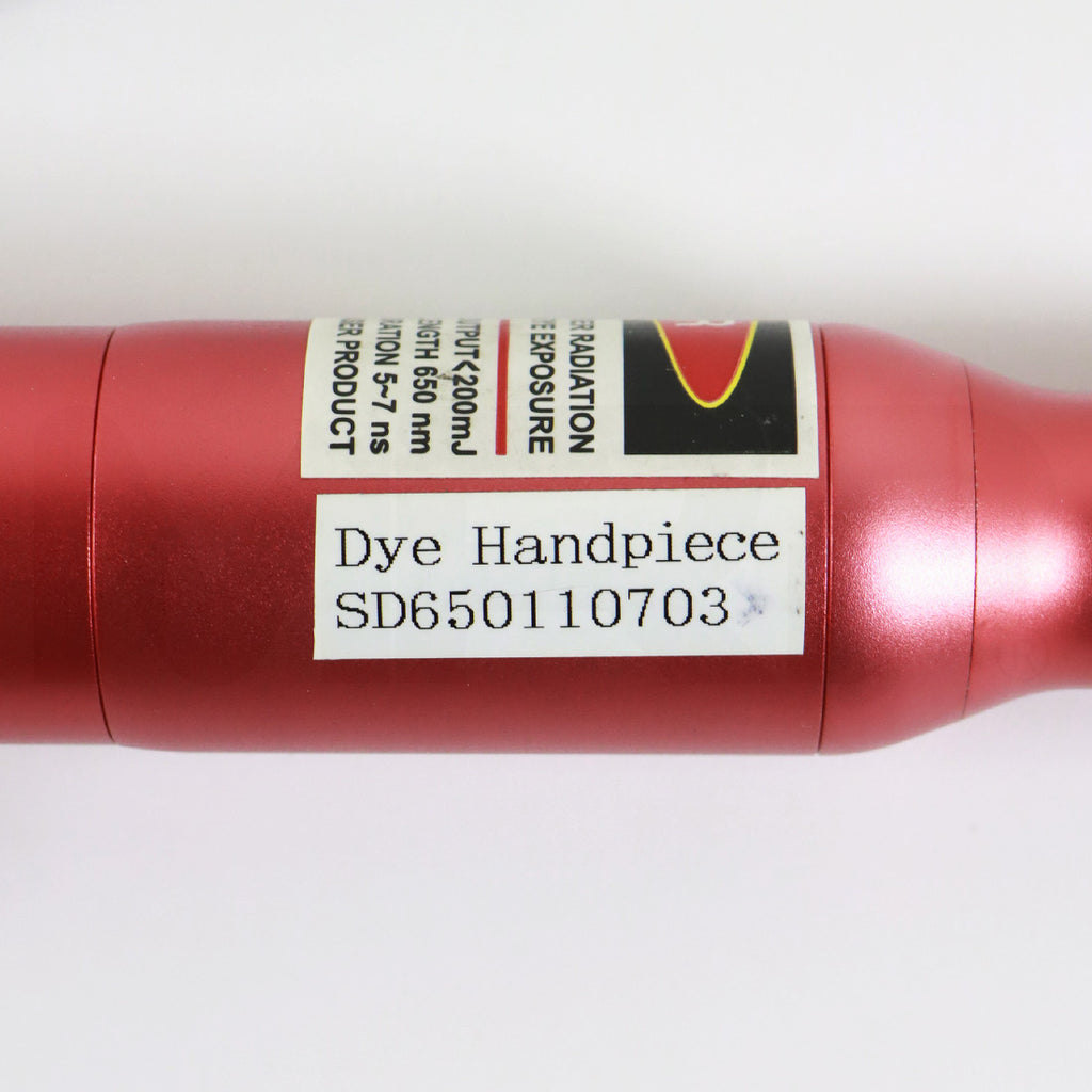 Lutronic Spectra SD 650nm Red Toning Dye Laser Aperture Handpiece