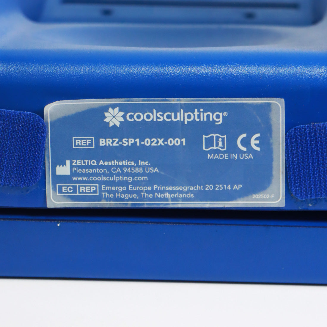 Zeltiq CoolSculpting Foam Inflatable Adjustable Headrest BRZ-SP1-02X-001