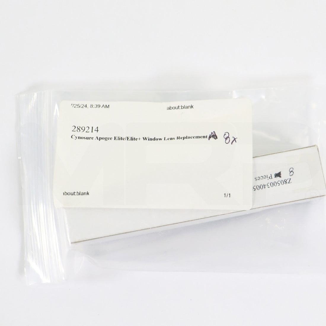 Cynosure Apogee Elite/Elite+ Window Lens Replacement 8x