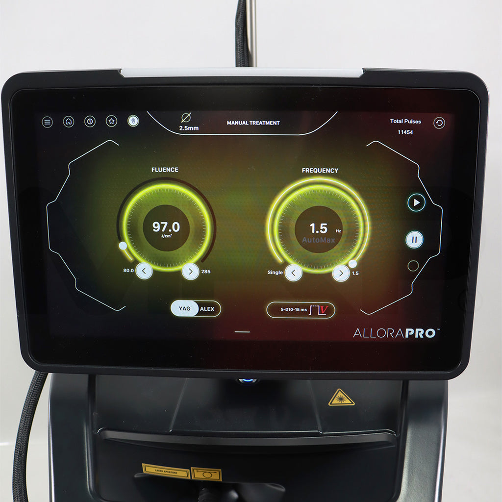 Reveal Allora Pro Laser Hair Removal Skin Rejuvenation System & Burian Pro System