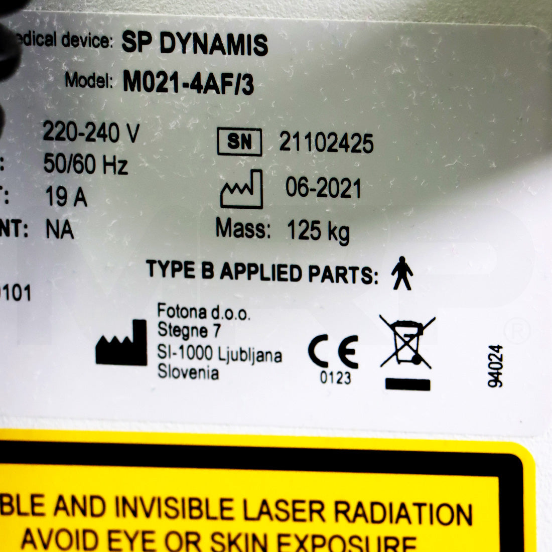 2021 Fotona SP Dynamis Pro Skin Er:YAG Nd:YAG Laser System