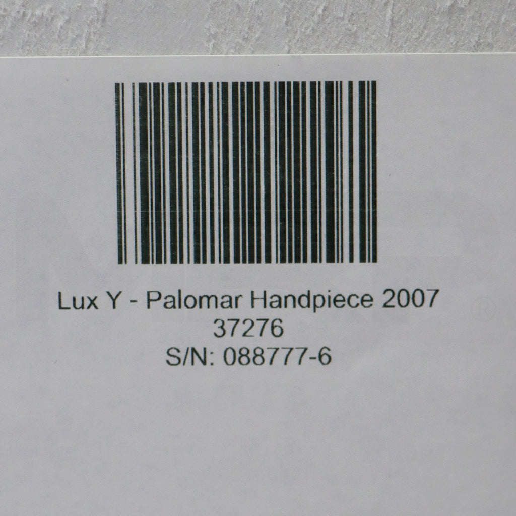 2007 Cynosure Palomar StarLux 500 LuxY Handpiece
