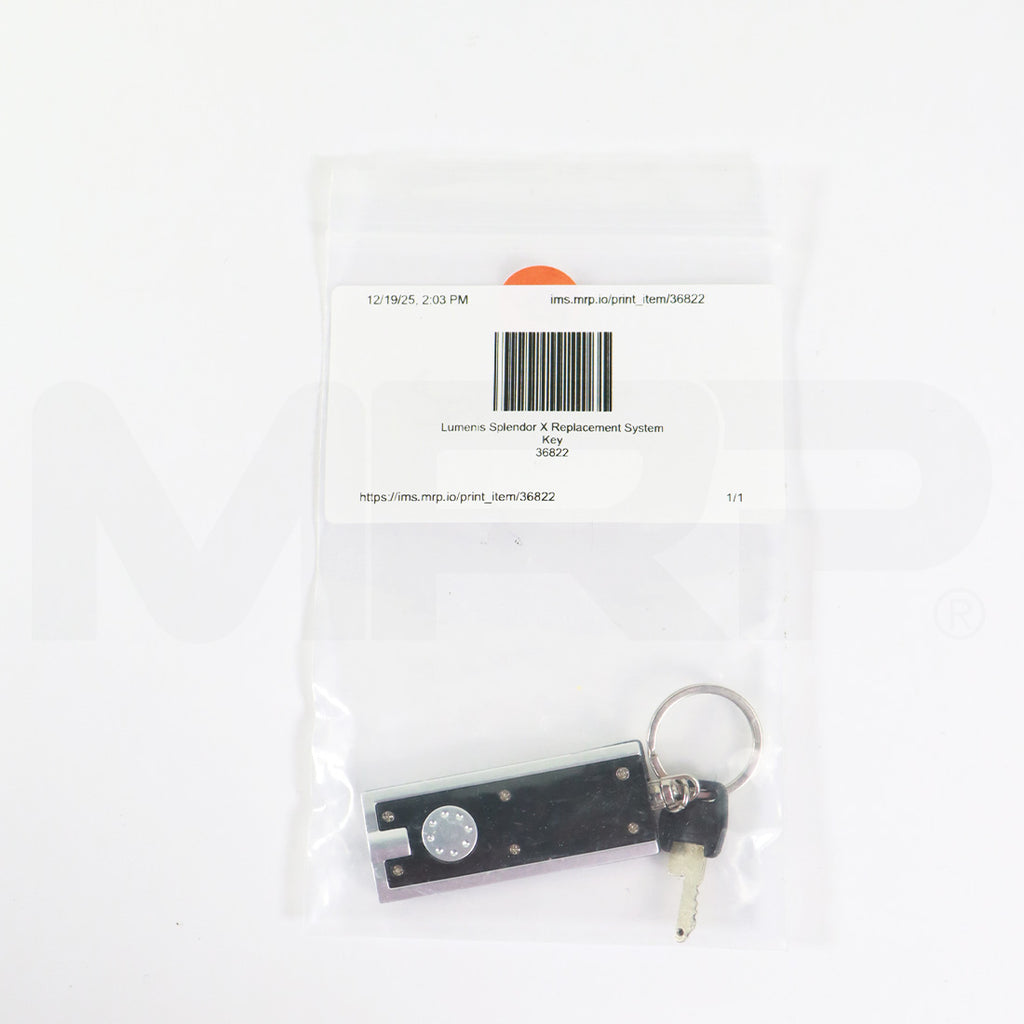 Lumenis Splendor X Replacement System Key