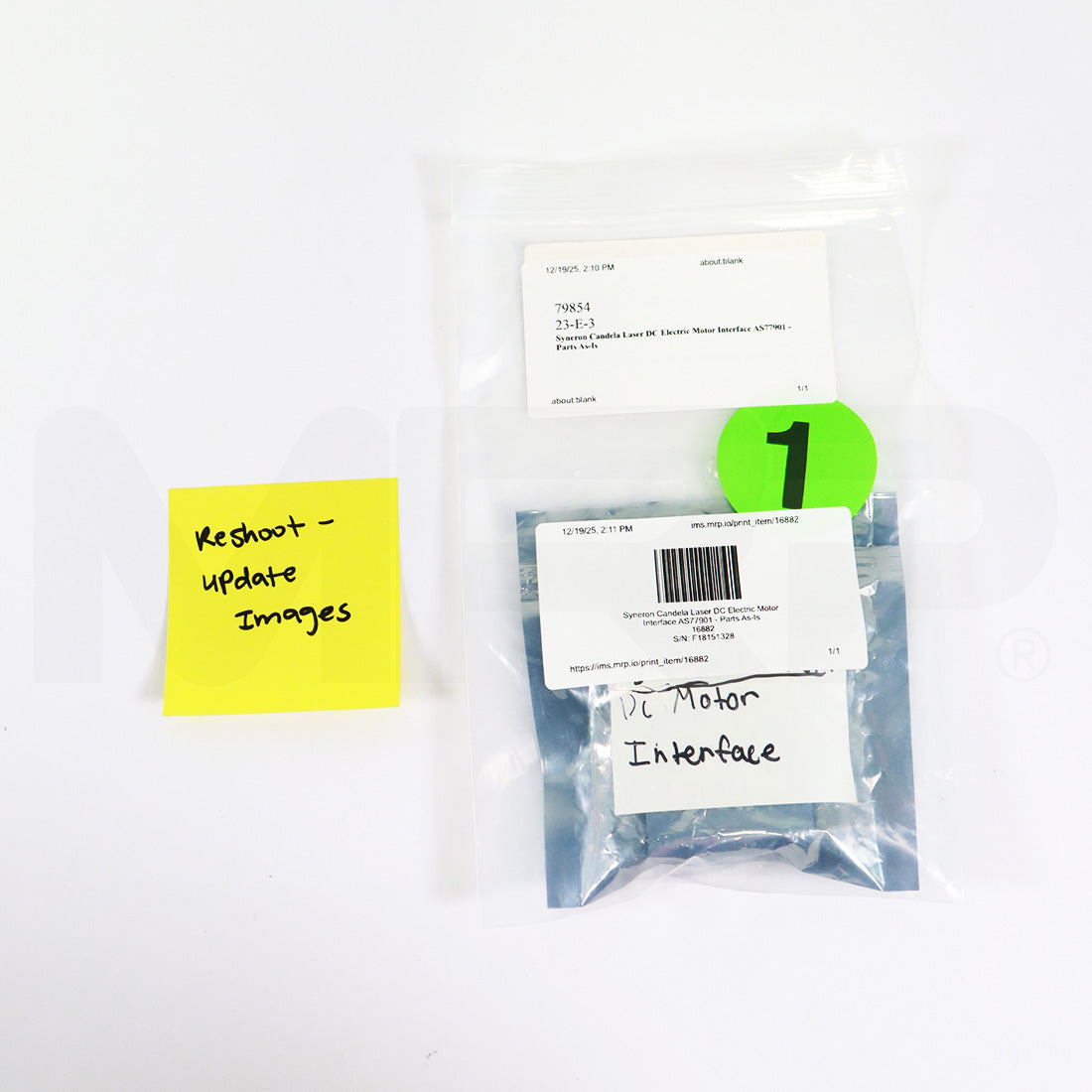 Syneron Candela Laser DC Electric Motor Interface AS77901 - Parts As-Is