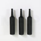 Black Knurled Cannula Handle, Single