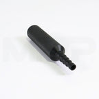 Black Knurled Cannula Handle, Single