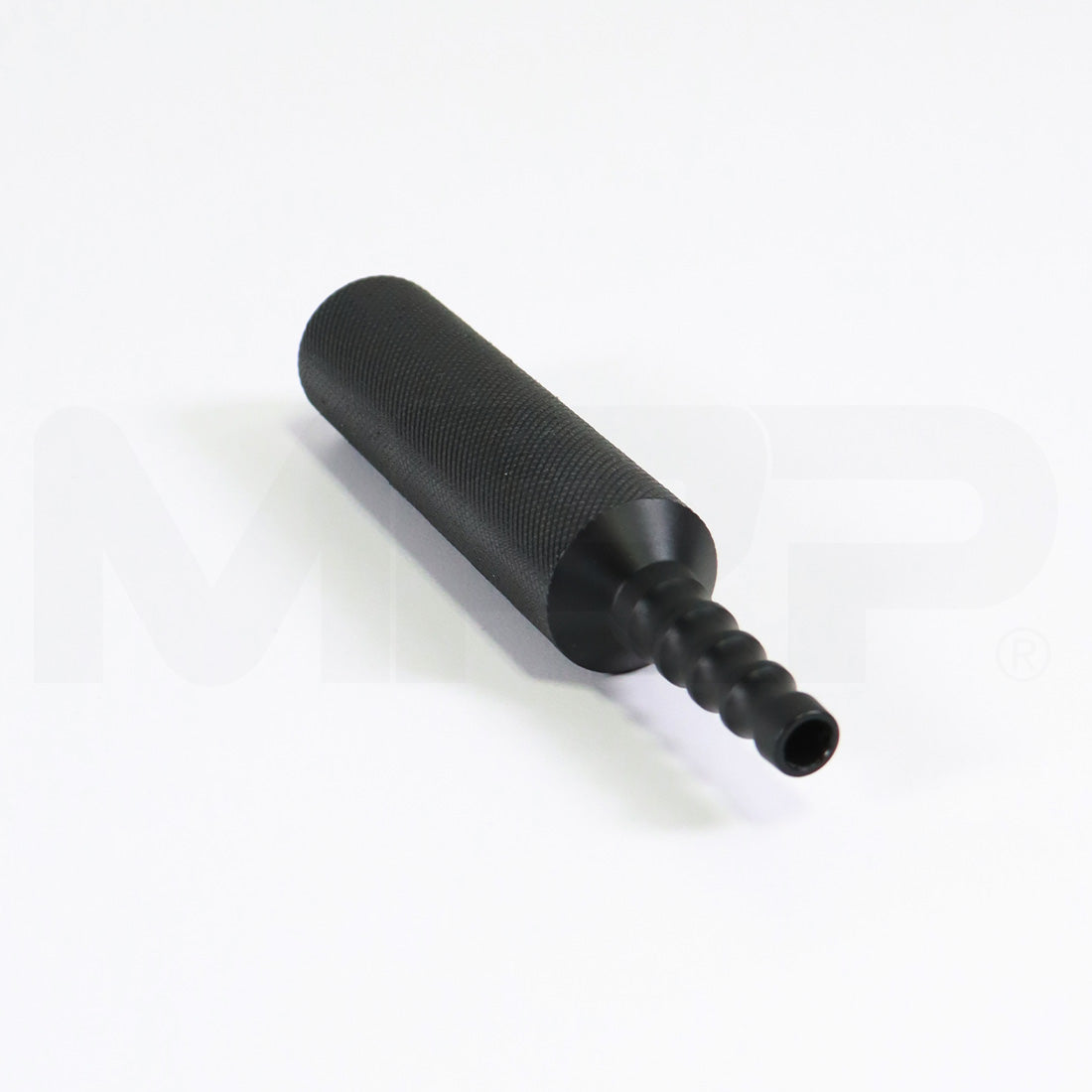 Black Knurled Cannula Handle, Single
