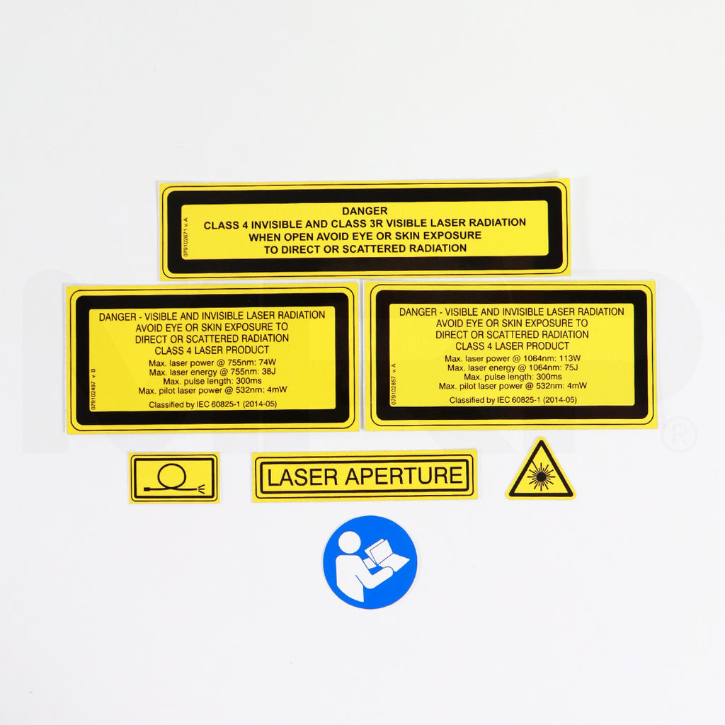 DEKA Laser Safety & Warning Labels