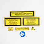 DEKA Laser Safety & Warning Labels