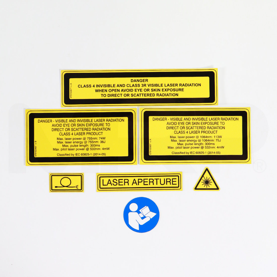 DEKA Laser Safety & Warning Labels