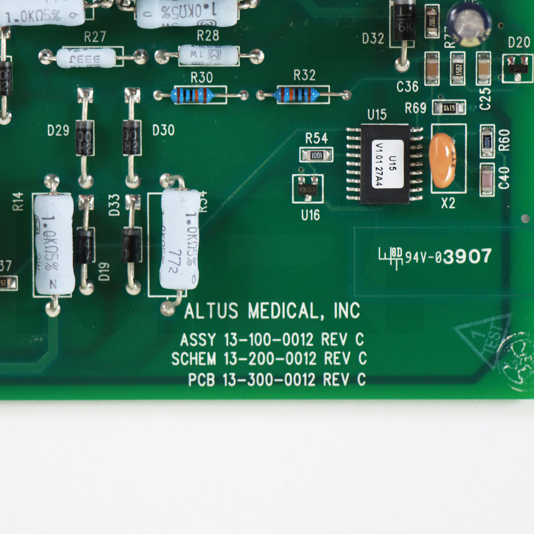 Cutera Xeo CoolGlide HVPS PCB Interconnect Board - Parts As-Is