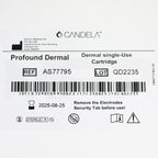 Syneron Candela Profound Dermal Single-Use Cartridge AS77795, EXP 08/2025