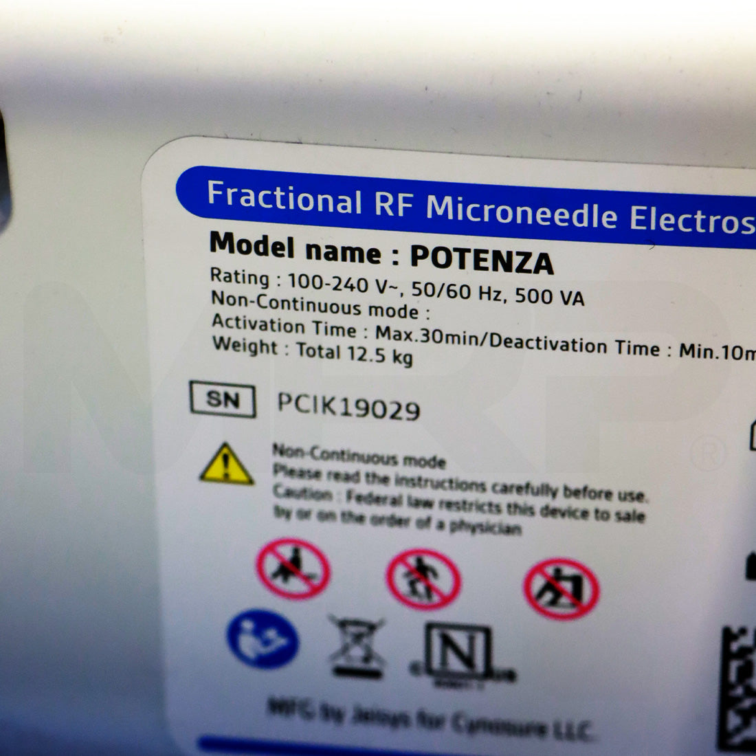 2019 Cynosure Potenza RadioFrequency Microneedling Acne Skin Wrinkles System