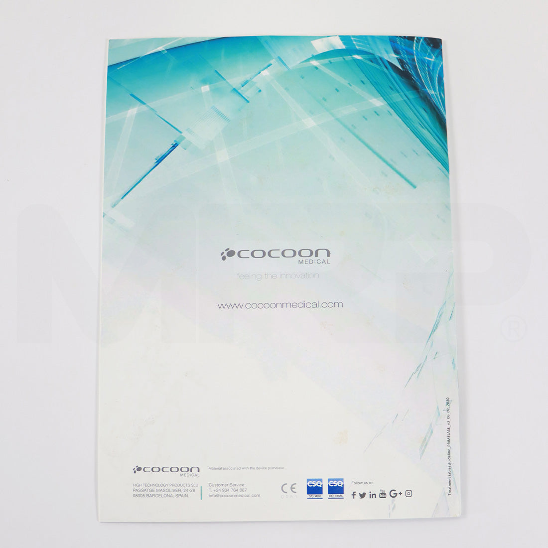 Cocoon Medical Primelase Excellence Treatment Guidelines Booklet