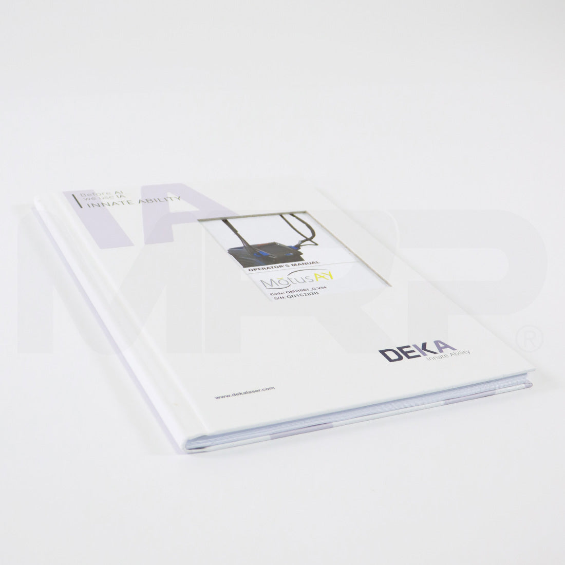 2021 Deka Motus AY Laser Operator's Manual Booklet OM115B1_G_V04