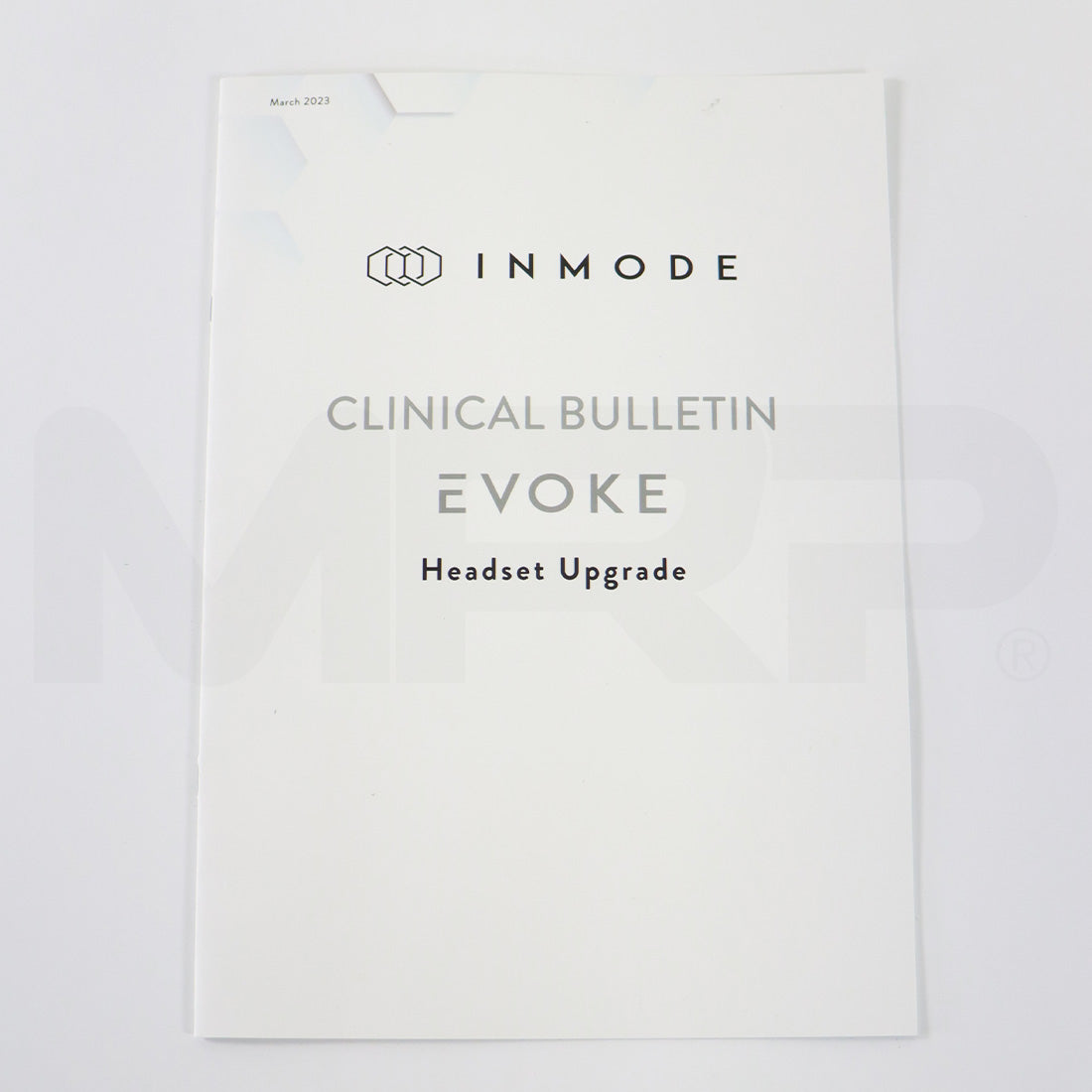 2023 Inmode Evoke Clinical Bulletin Headset Upgrade Booklet
