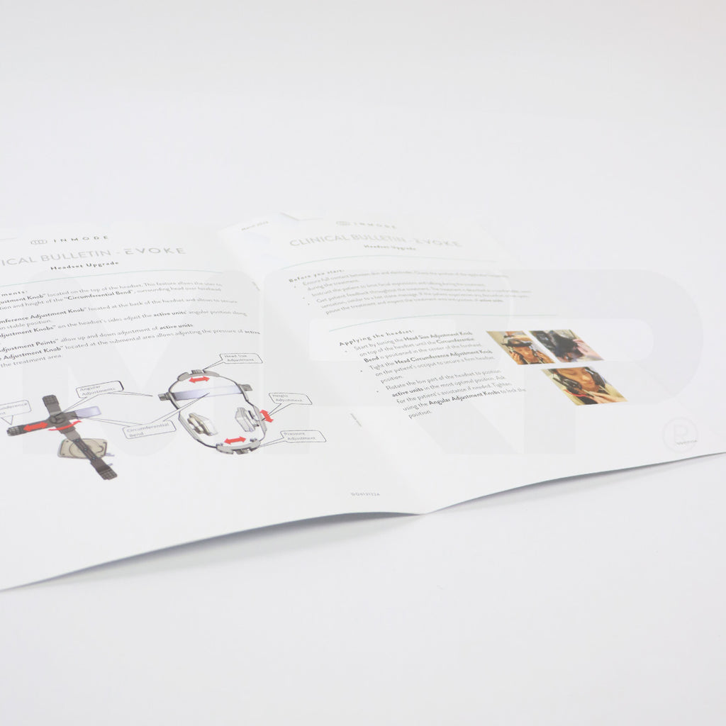 2023 Inmode Evoke Clinical Bulletin Headset Upgrade Booklet