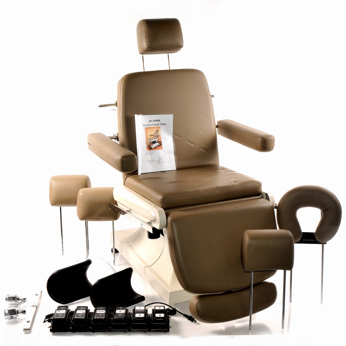 Adjustable Electric Facial Chair AS24999 Power OBGYN Medical Exam Spa Bed