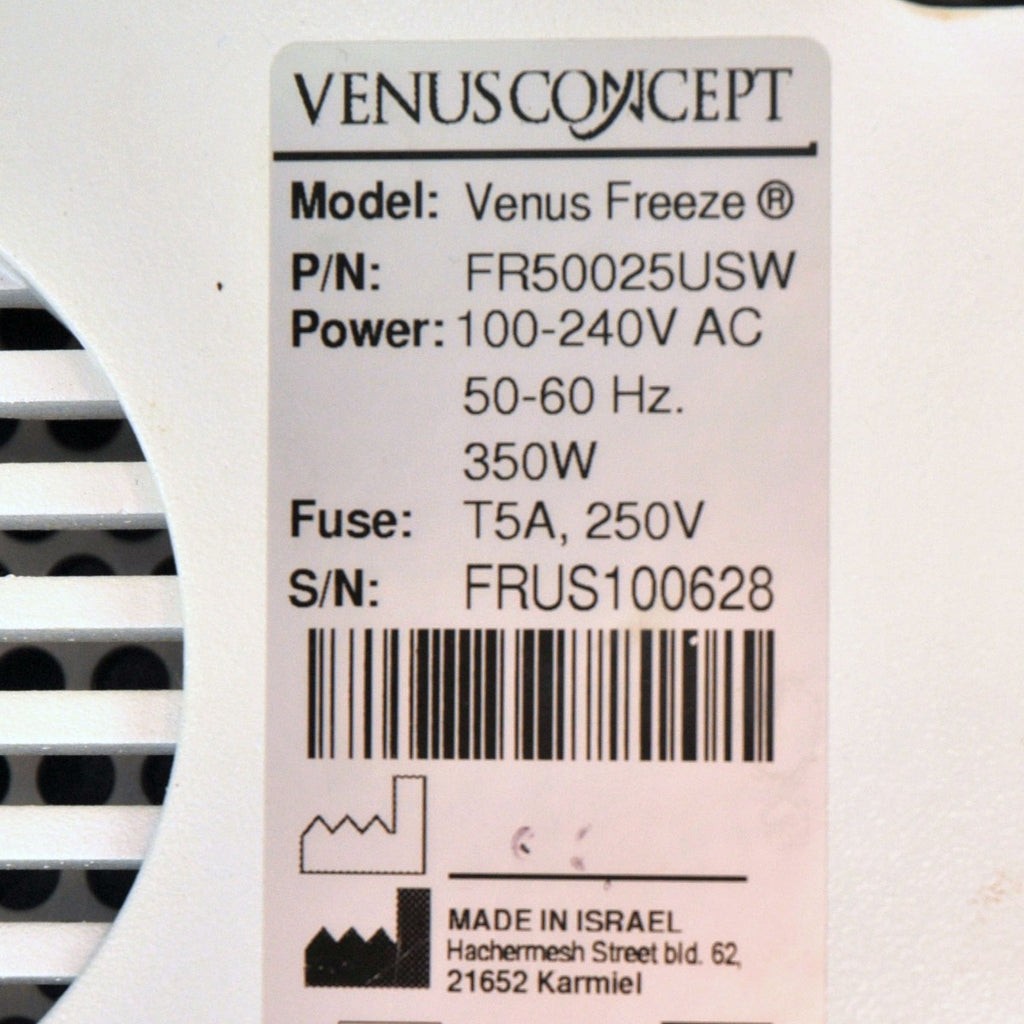 VenusConcept Venus Freeze MP2 Radiofrequency Body Contour Skin Tightening RF