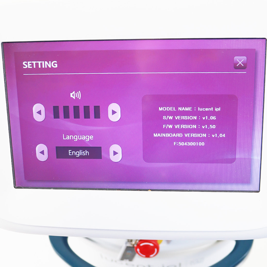 2022 Luvo Lucent IPL Laser System Skin Rejuvenation Hair Removal Lesions System