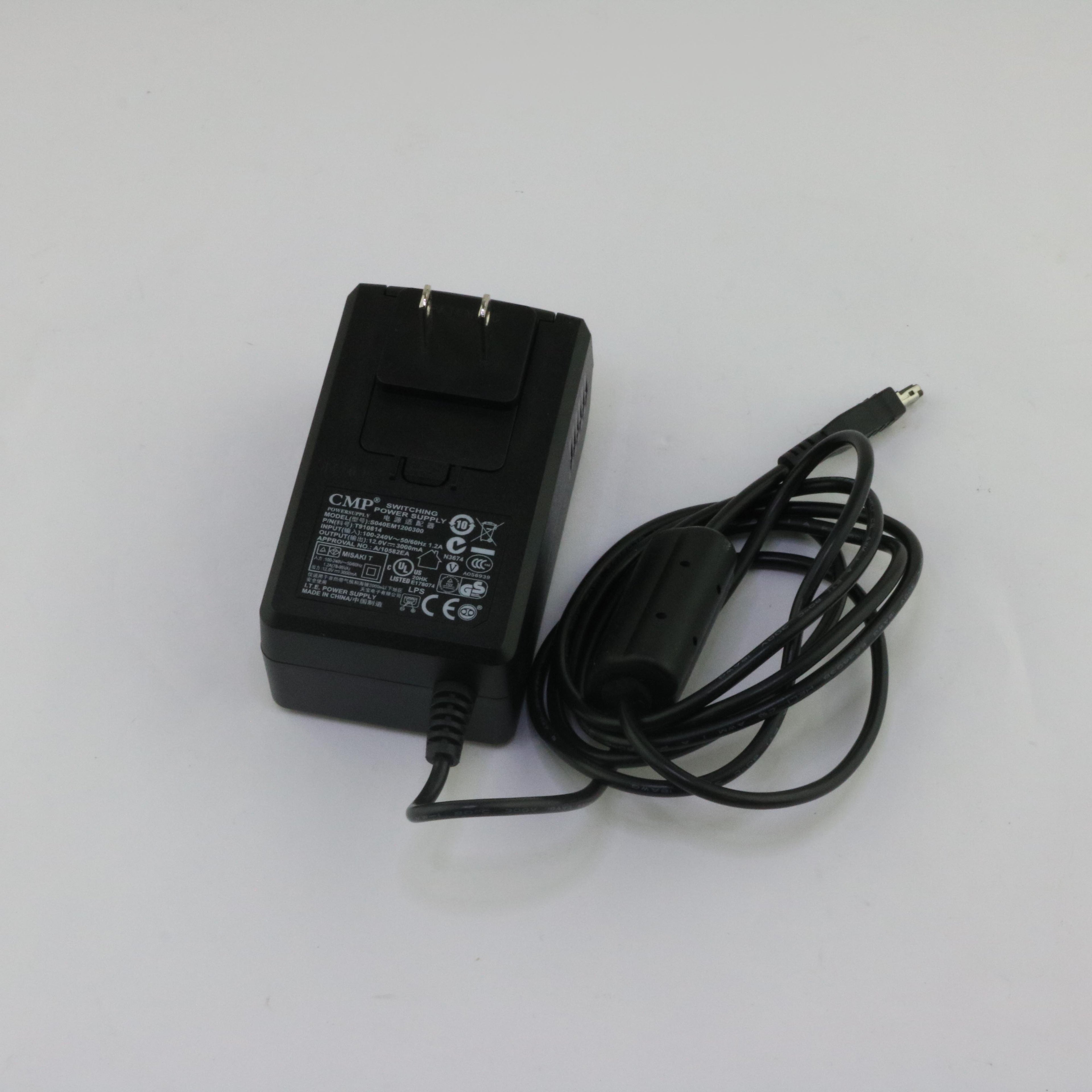 ThermiRF FLIR Camera Charger Charging Cable Power Supply S040EM1200300