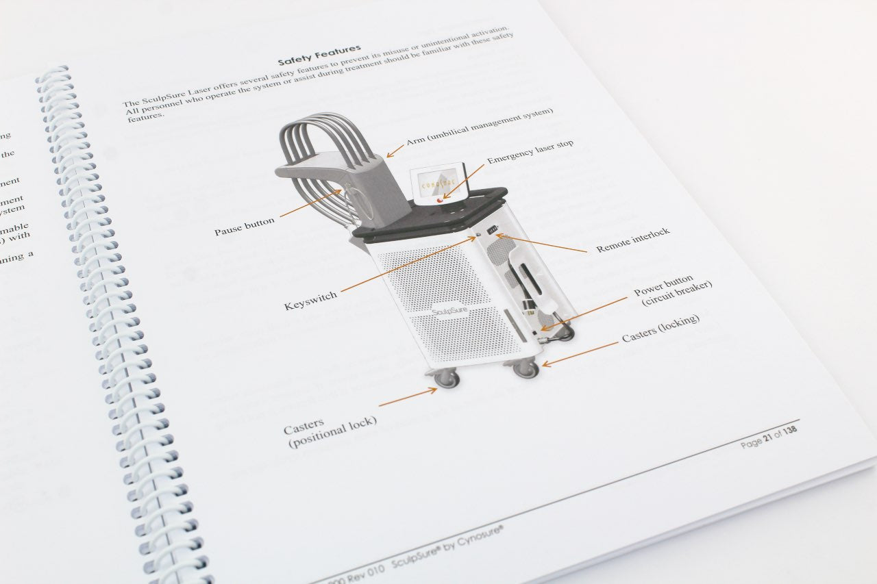 Cynosure SculpSure Diode Laser OPERATOR MANUAL Clinical Reference Guide