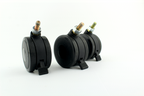 Cutera Xeo CoolGlide Laser CASTORS 3 LOCKING WHEELS - PARTS AS-IS