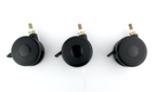 Cutera Xeo CoolGlide Laser CASTORS 3 LOCKING WHEELS - PARTS AS-IS