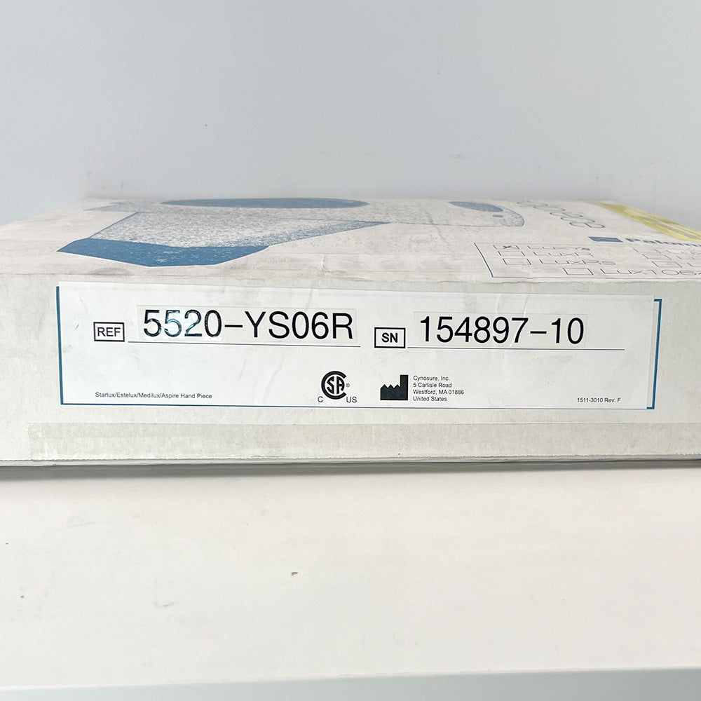 Palomar StarLux LuxYs 500 Handpiece Cynosure Factory Refurbished 154897-10 (0 Shots)