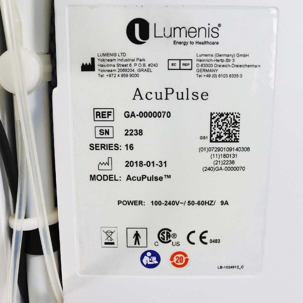 2018 Lumenis AcuPulse CO2 Laser System Loaded With SurgiTouch AcuScan FemTouch