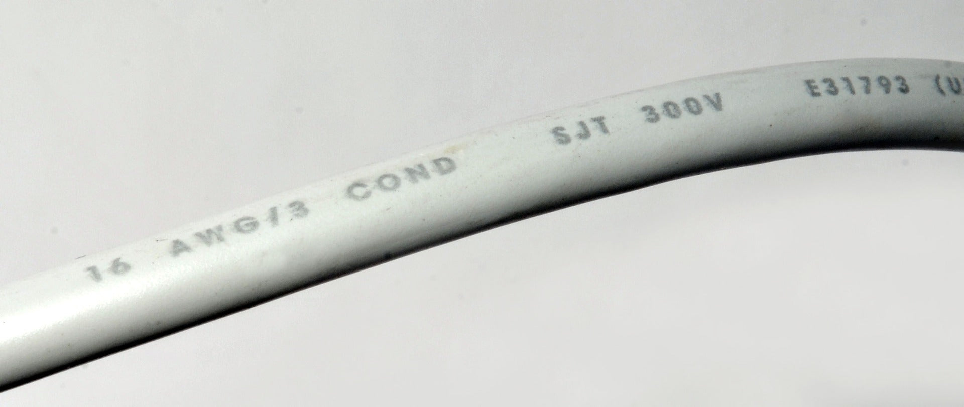 16-3 AWG Retractable Extension Cord Cable Ametek D-201017-1 Thermi Smooth *PARTS