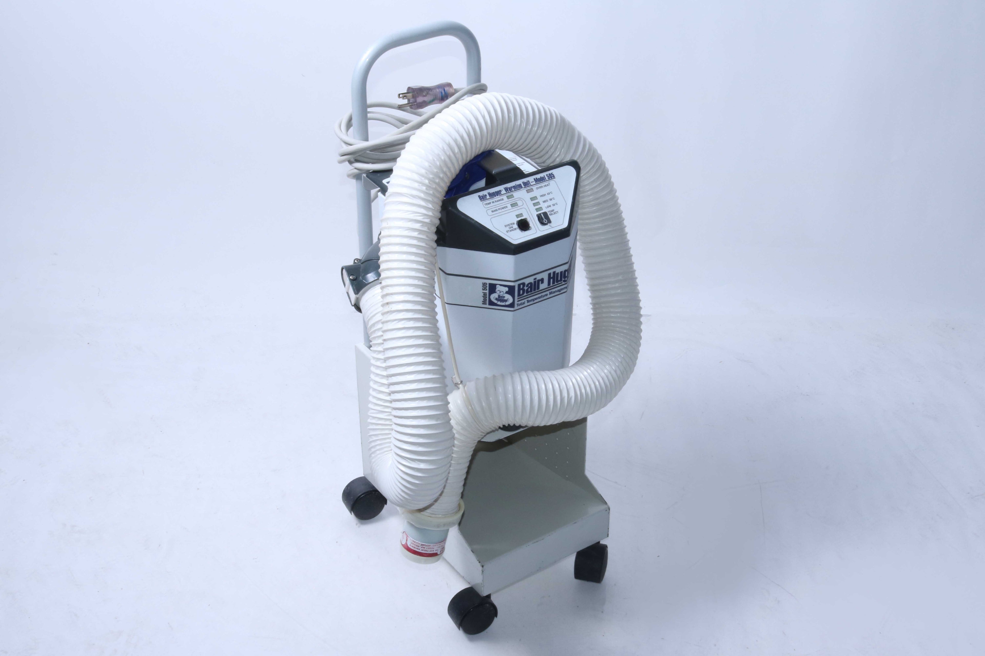 2005 Arizant Bair Hugger Warmer Model 505 Patient Warming w/ Rolling Cart