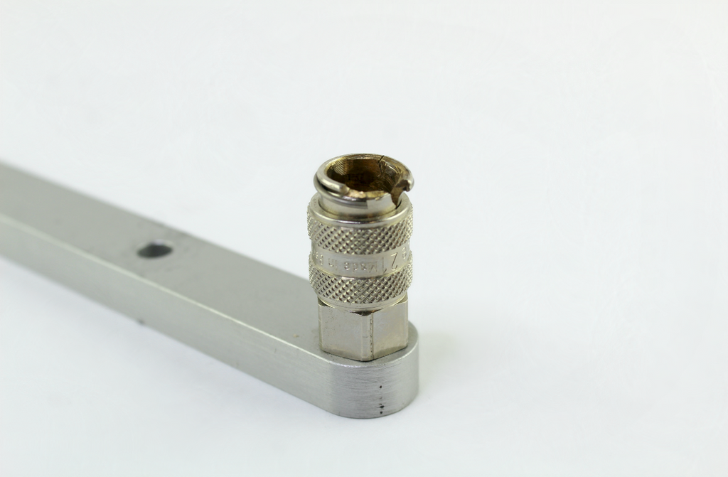 Zimmer Chiller Cryo 6 Arm Attachment Metal Bracket Cryo6 14 1/4" PARTS AS IS