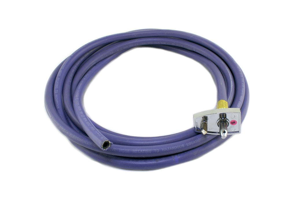 Amvex Chemtron Adapter Stem Diss Male quick connect WAGD (250 PSI) Purple 184"
