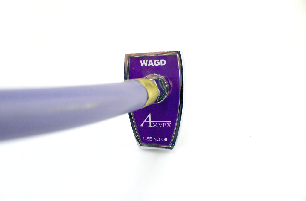 Amvex Chemtron Adapter Stem Diss Male quick connect WAGD (250 PSI) Purple 184"