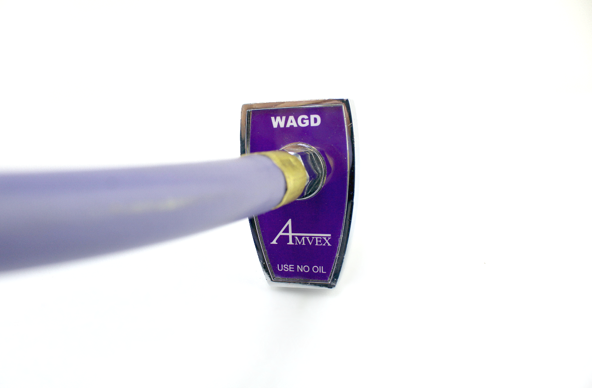 Amvex Chemtron Adapter Stem Diss Male quick connect WAGD (250 PSI) Purple 184"