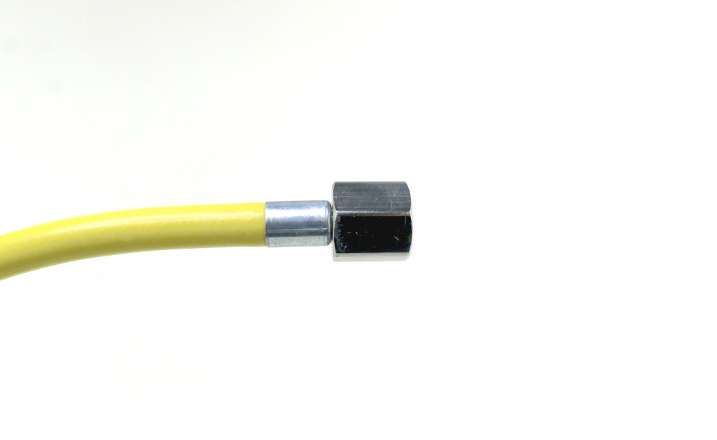 Amvex Chemtron Adapter Stem Diss Male quick connect Medical Air Yellow 176"