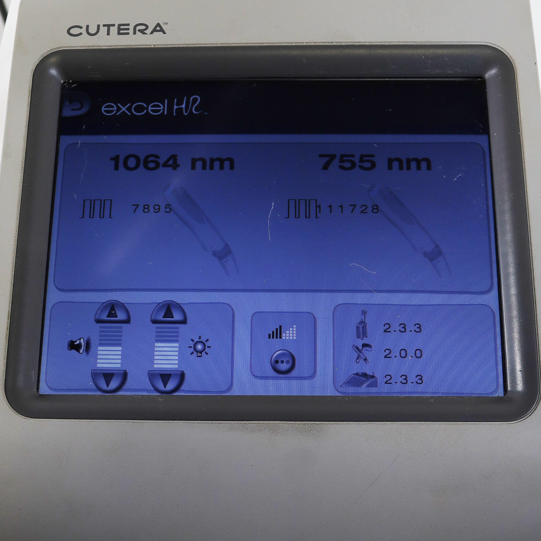 2017 Cutera ExcelHR Alexandrite Nd:YAG 755nm 1064nm Excel HR Laser System