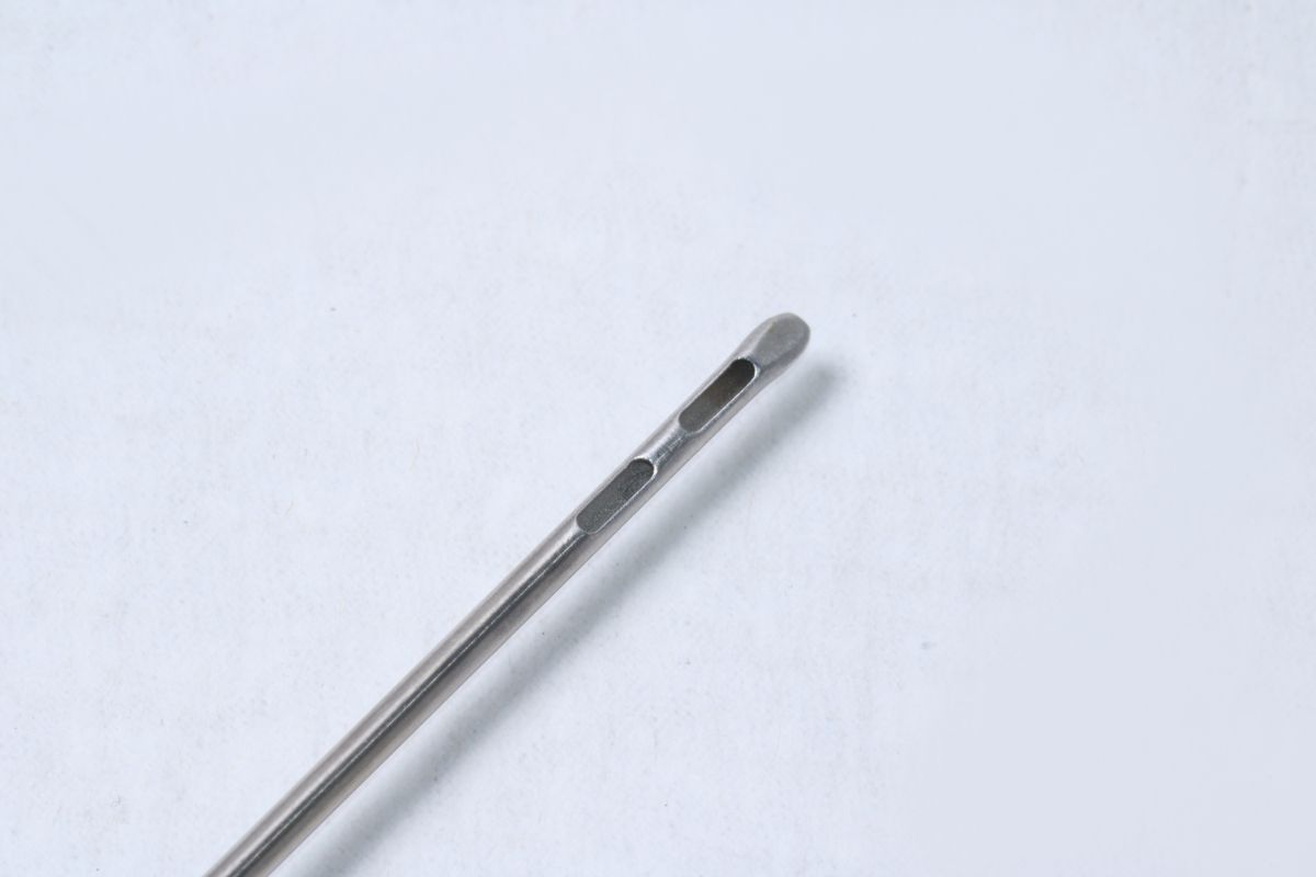 Spatula 2 Port Finesse Tip Microcannula Cannula 2.7mm 4" LUER UNTESTED AS IS