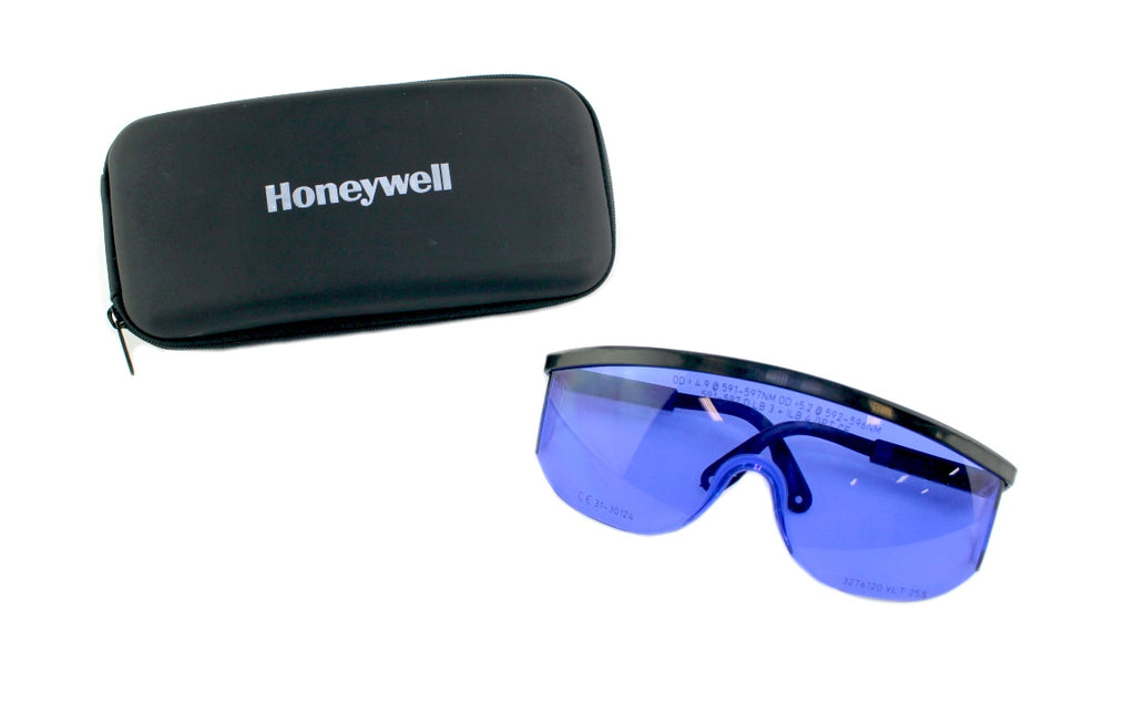 Honeywell Laser-Gard Steelblue Laser Operator Eyewear Safety Glasses 592-596NM