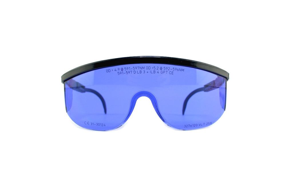 Honeywell Laser-Gard Steelblue Laser Operator Eyewear Safety Glasses 592-596NM