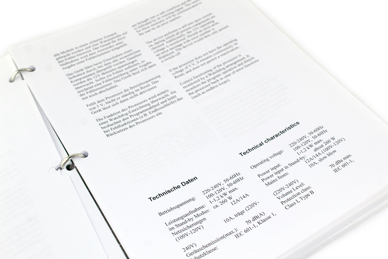 Zimmer Service Cryo5 Device Description Problem Solving Sheet Guidelines