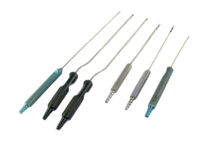 Three Holes Cannulae Suction Set. Surgical Instrument Suction Cannula Tips x6