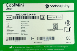 Zeltiq CoolSculpting Mini BRZ-LN1-02X-024 CoolMini Cool Liners 24PK EXP 2021